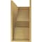 Ekena Millwork 12"W x 24"D x 24"H Classic Ridgewood Rough Cedar Woodgrain TimberThane Corbel, Primed Tan CORUR12X24X24RIDRCPR - alternate 3